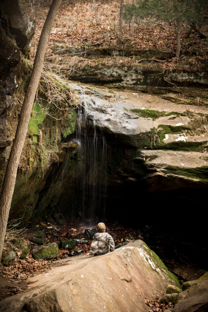 Rebman trail waterfall