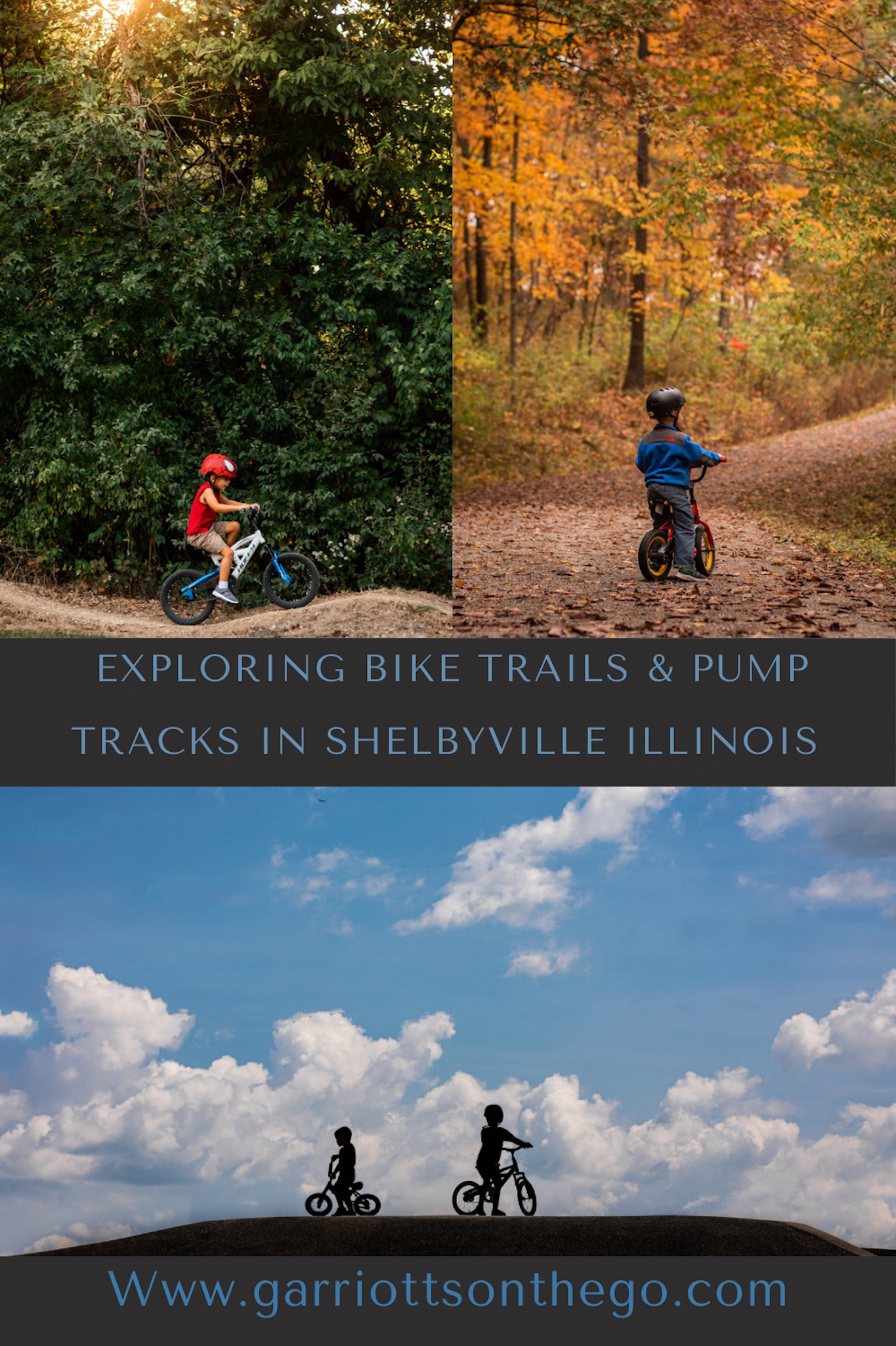 Senic Bike Trails and Thrilling Pump Tracks in Shelbyville Illinois